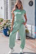 Rosalie Color Cropped Lounge Set