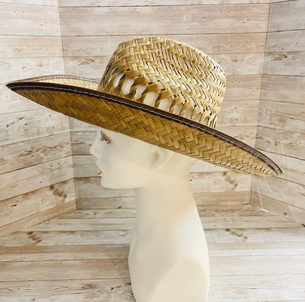 Cowboy Mexican Straw Hat Sombrero Vaquero