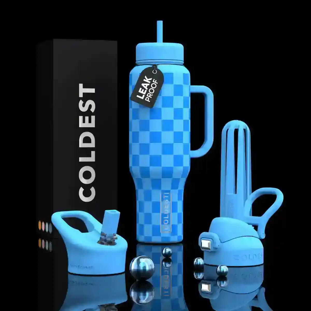 COLDEST 46oz Limitless Ultra v8 Insulated Water Bottle for All-Day Hydration