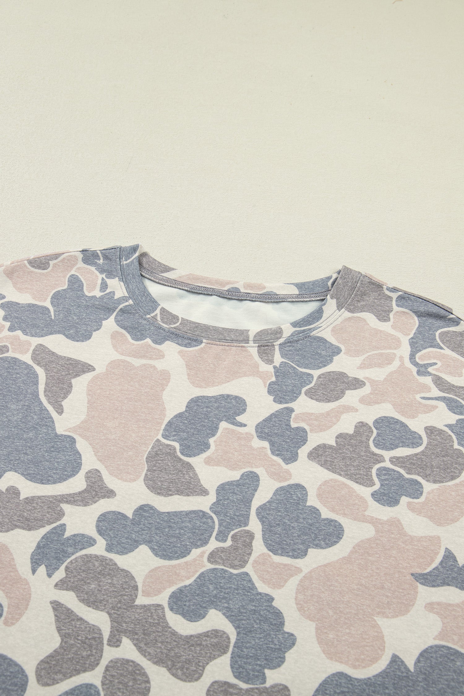 Mya Camo Loose Tee Set