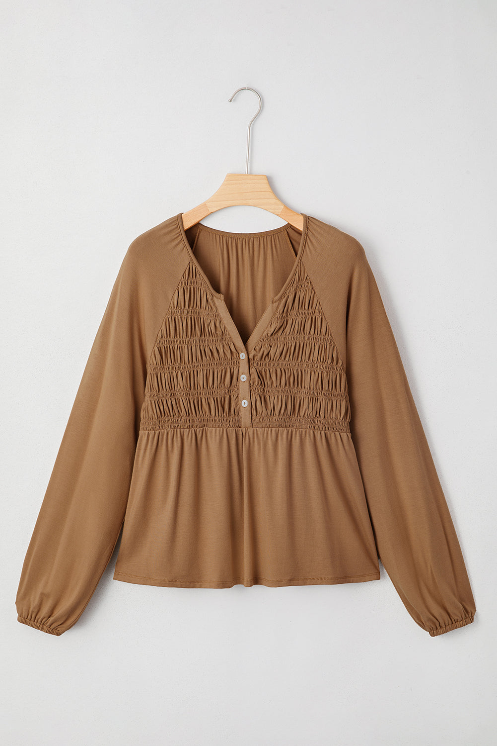 Elodie Bust Flow Fit Blouse-Threaded Pear