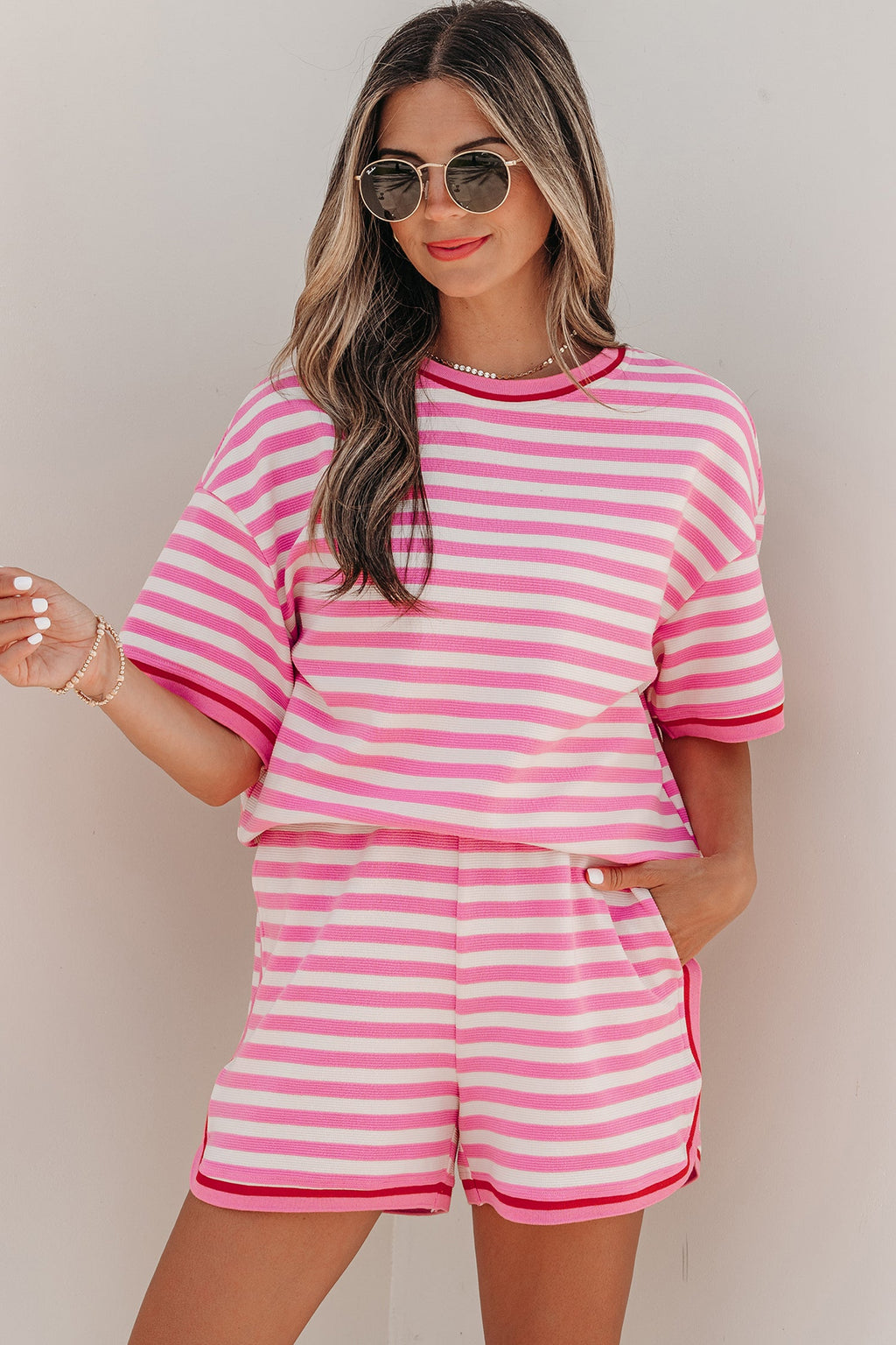 Matilda Trim Short Sleeve Set