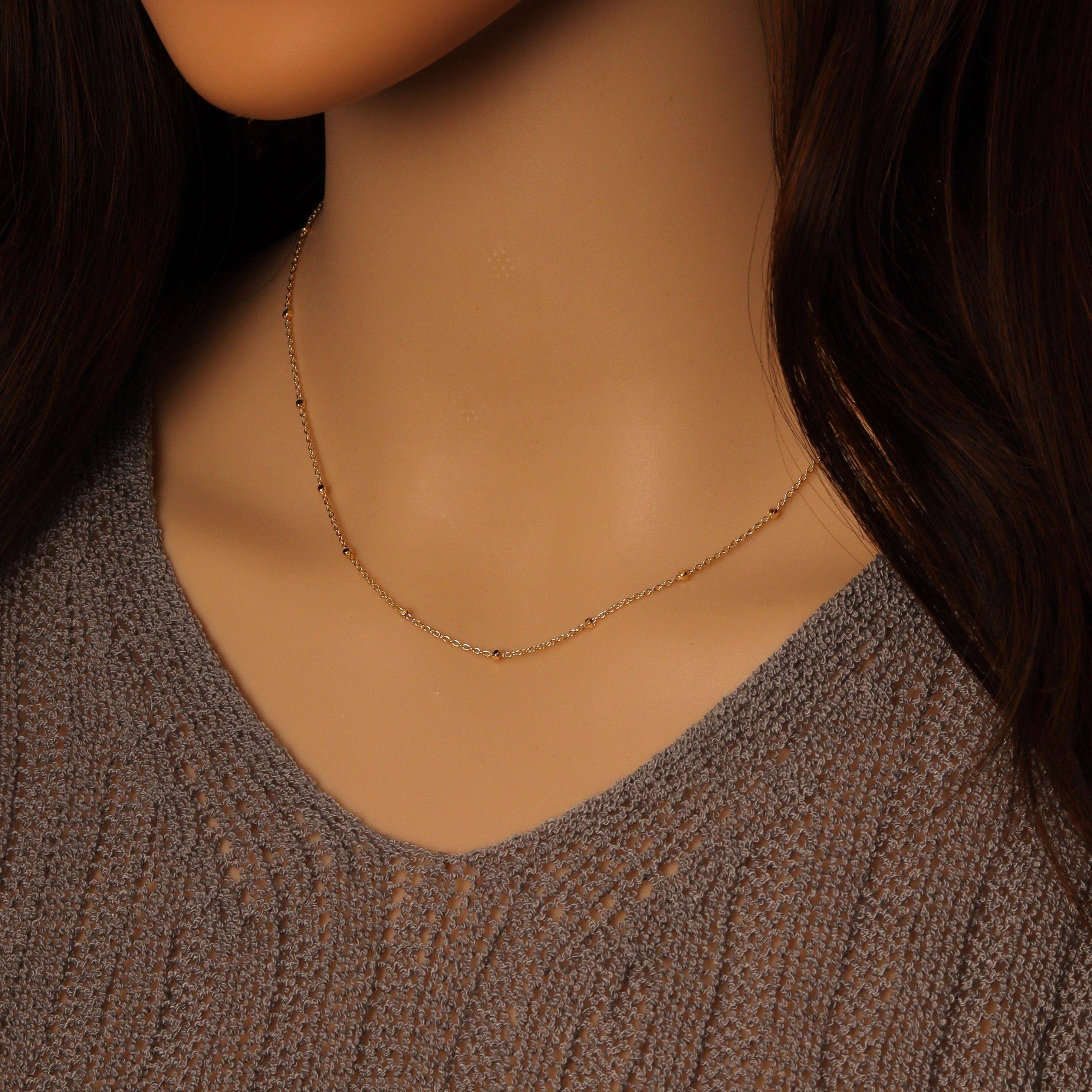 Unfinished Dainty Square Cable Chain by Yard, sku#ZX162