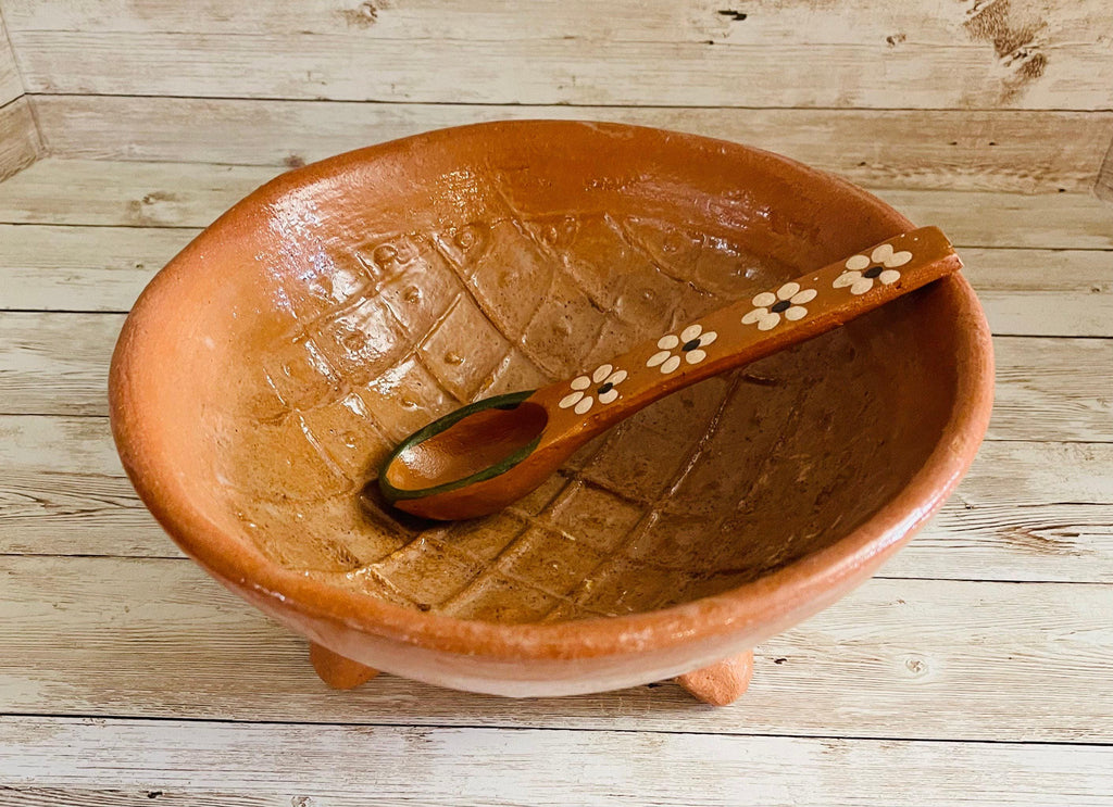 Authentic Mexican Molcajete with Spoon - Medium