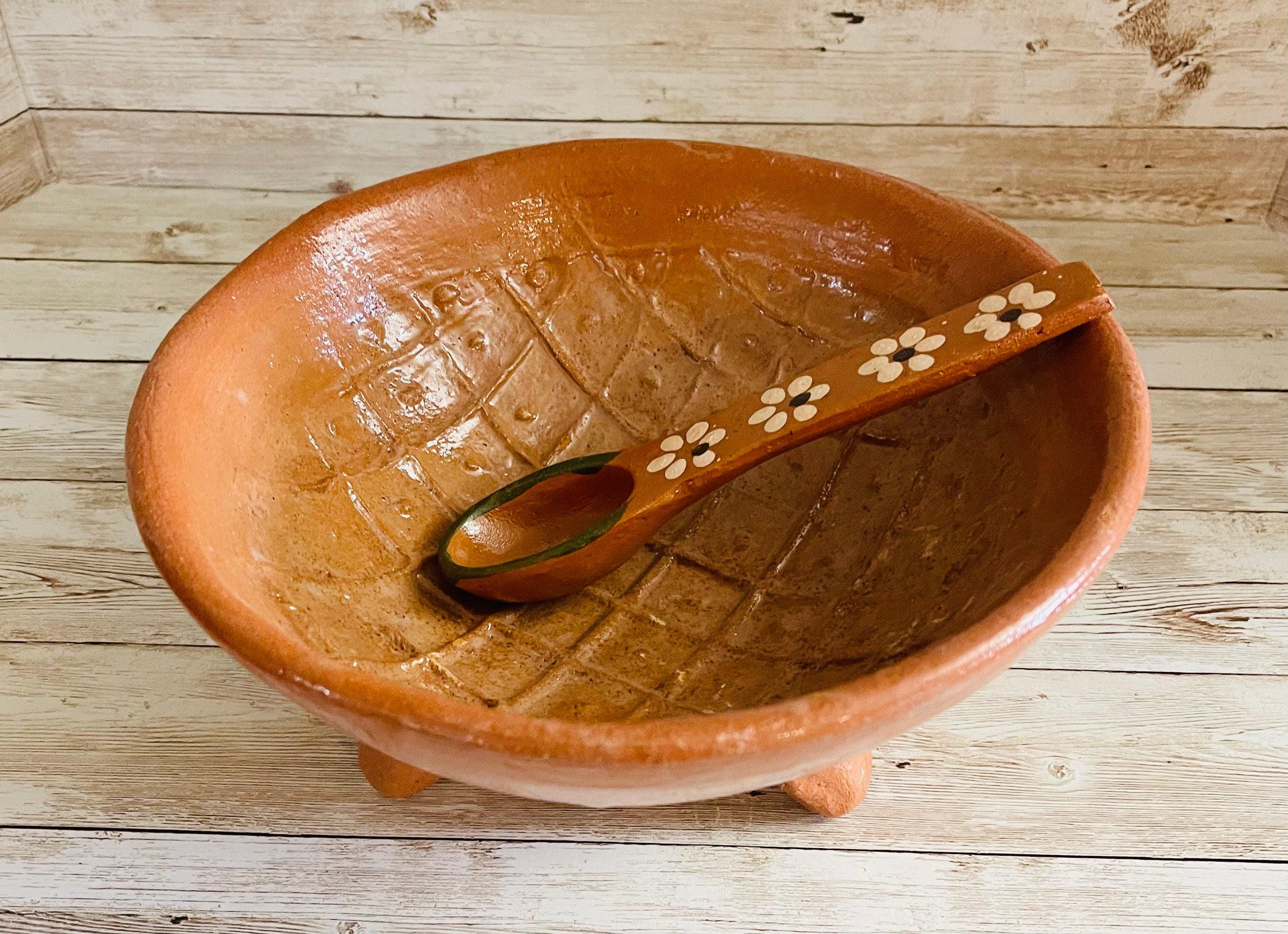 Authentic Mexican Molcajete with Spoon - Medium