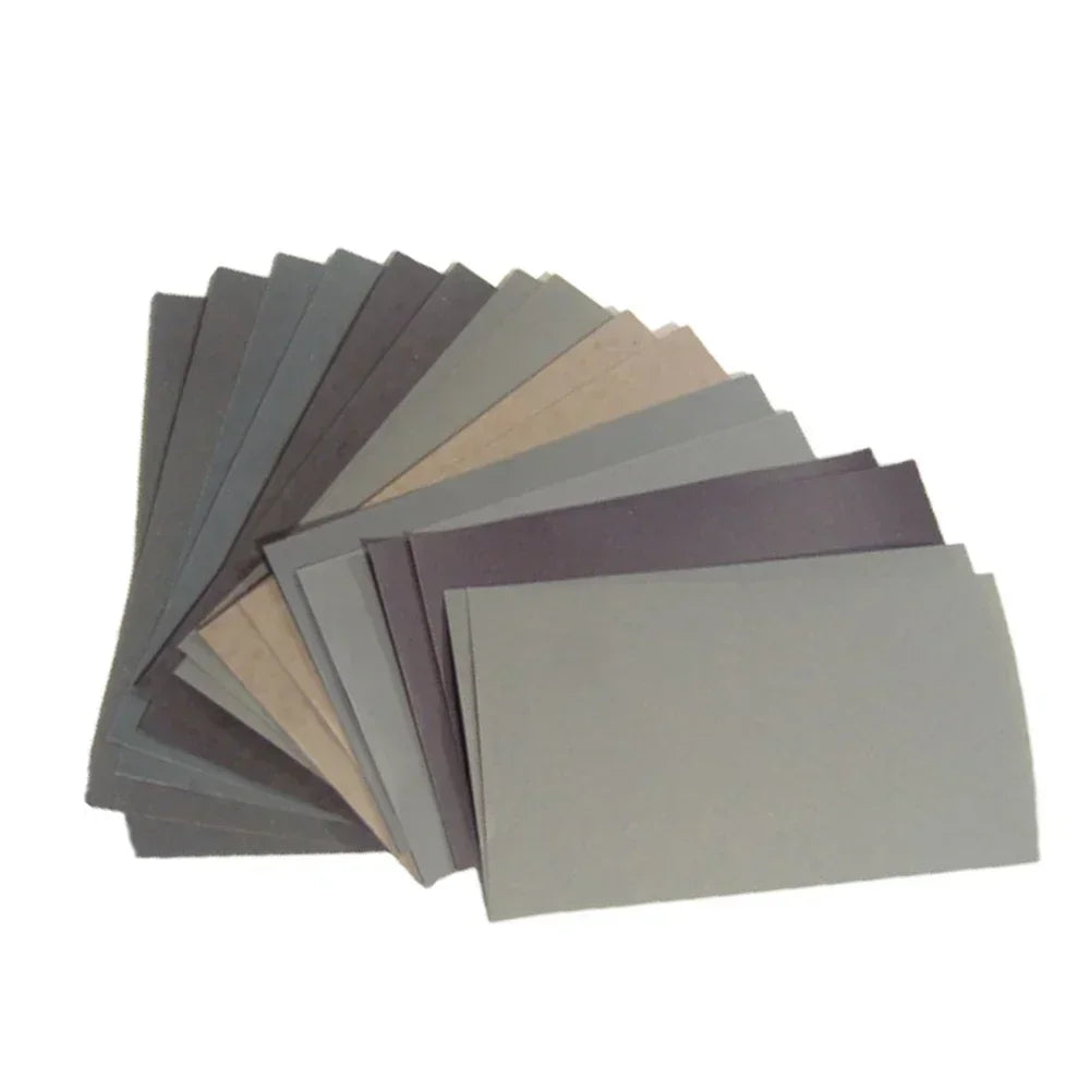 Set of gray color swatches on a white background
