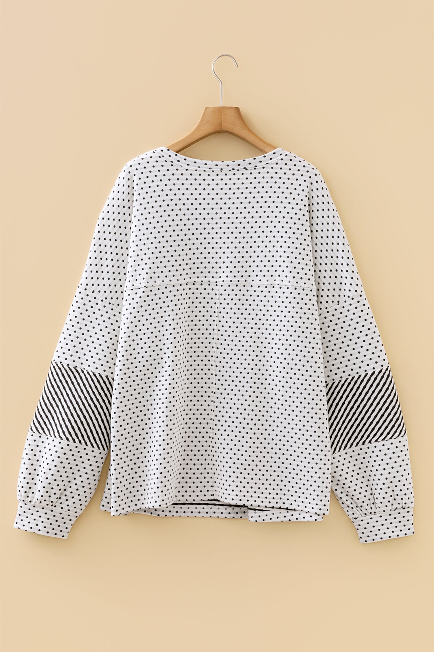 Jordyn Sleeve Henley top Long Sleeve PLUS Top
