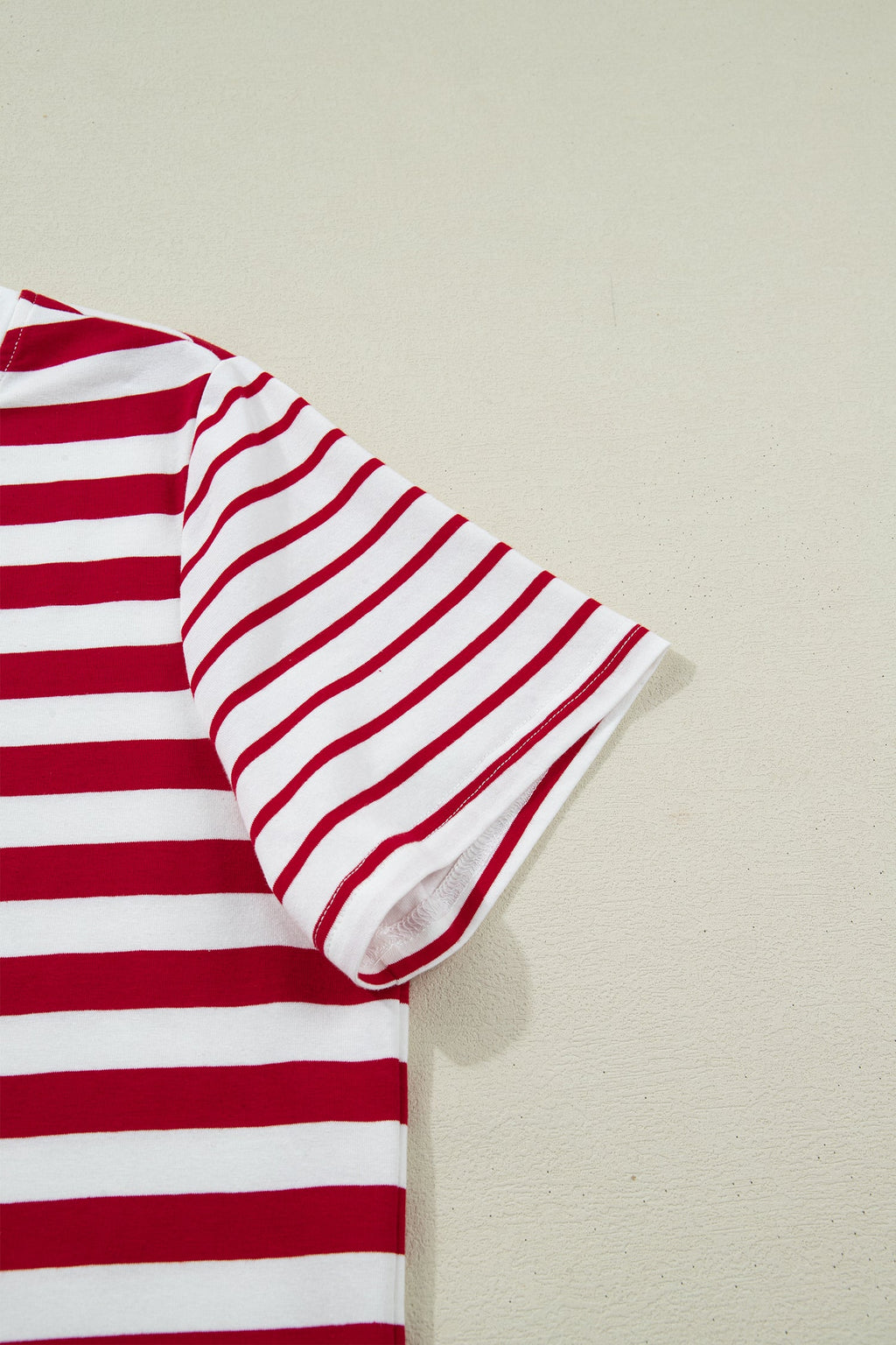 June Stripe Patchwork T Shirt