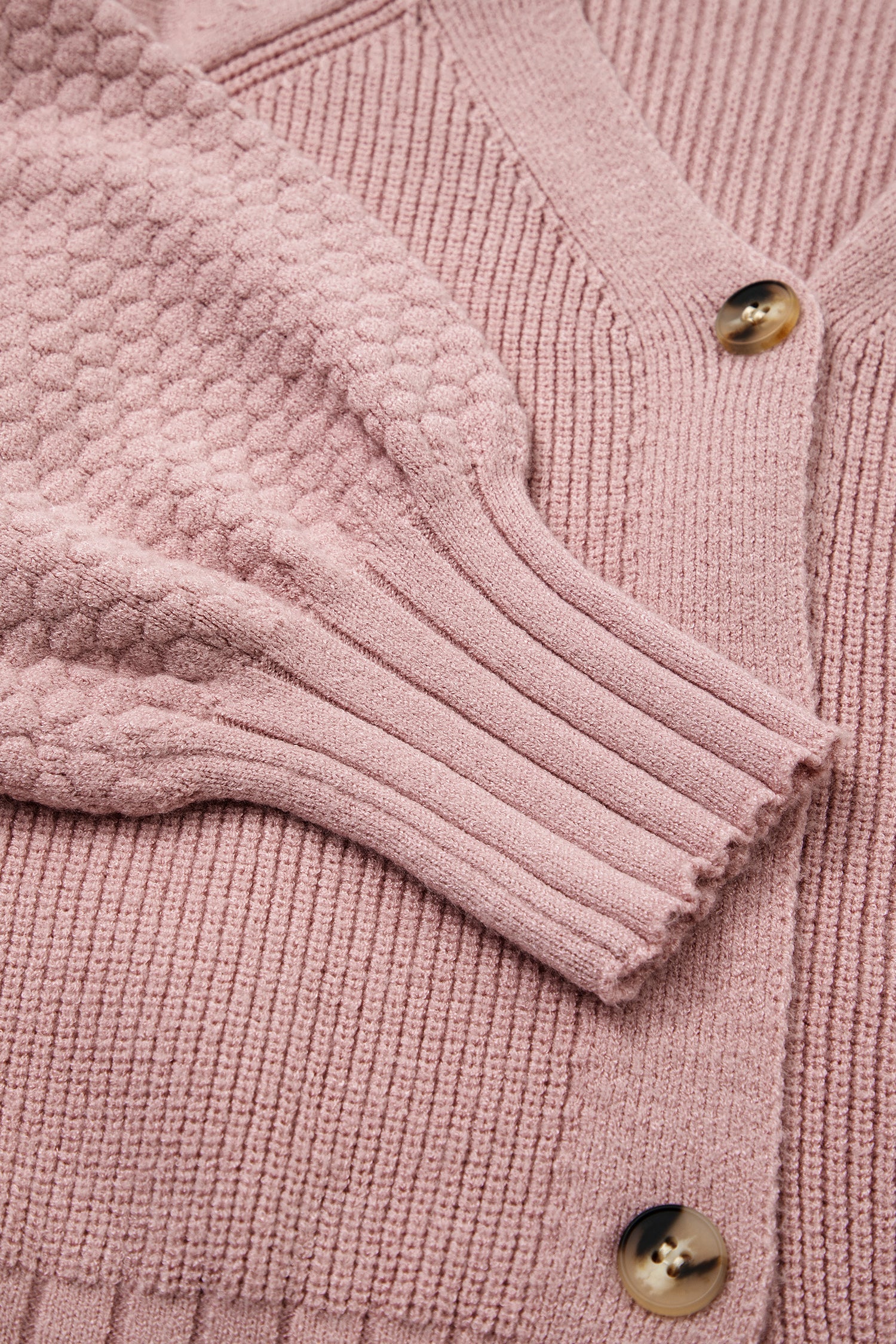 Khloe Mixed Texture Knit Sweater