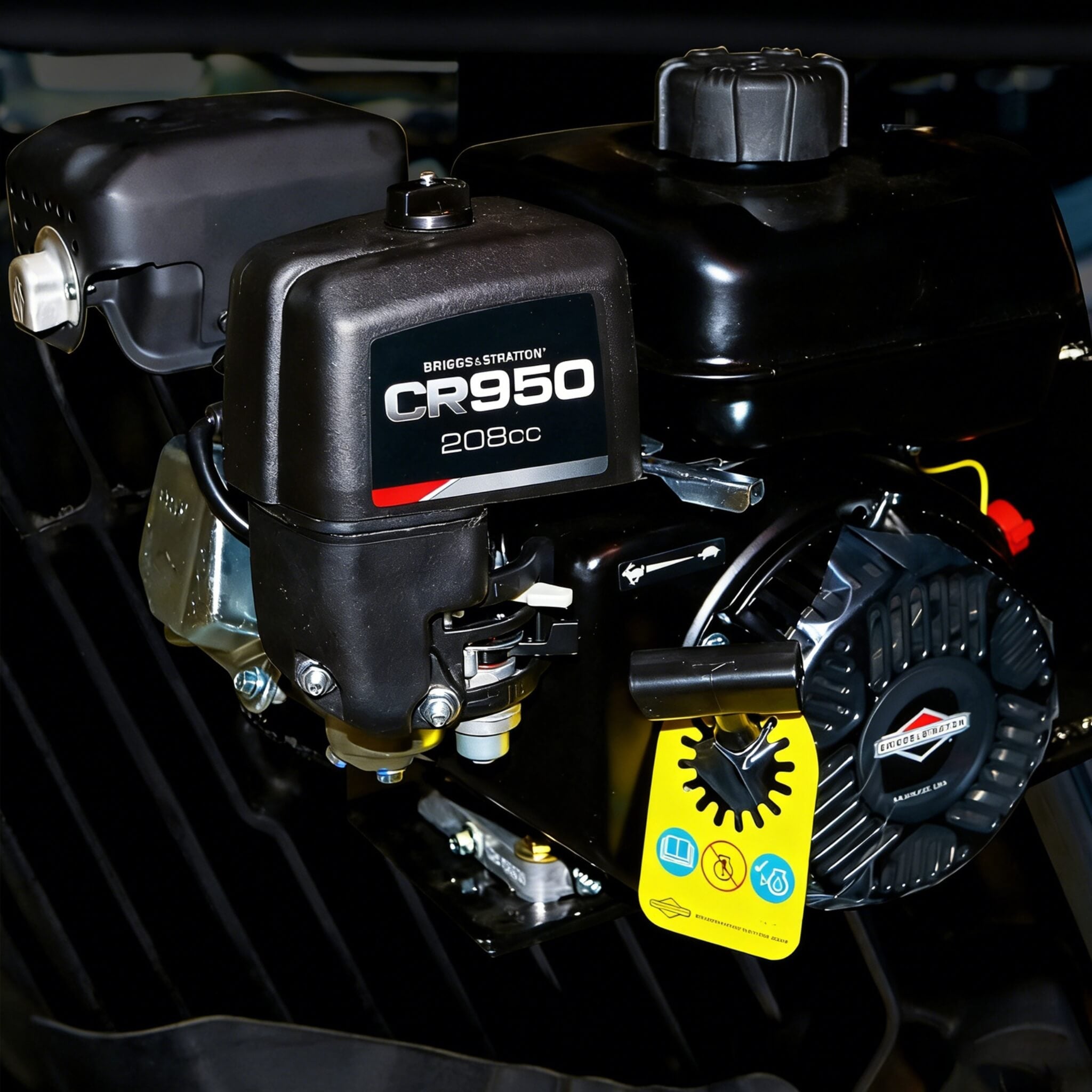 660LBS Heavy-Duty 6.5HP 208CC Gas-Powered Track Barrow (SAK49713)