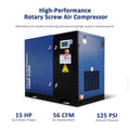 Heavy-Duty Industrial Rotary Screw Air Compressor (SAK04891)
