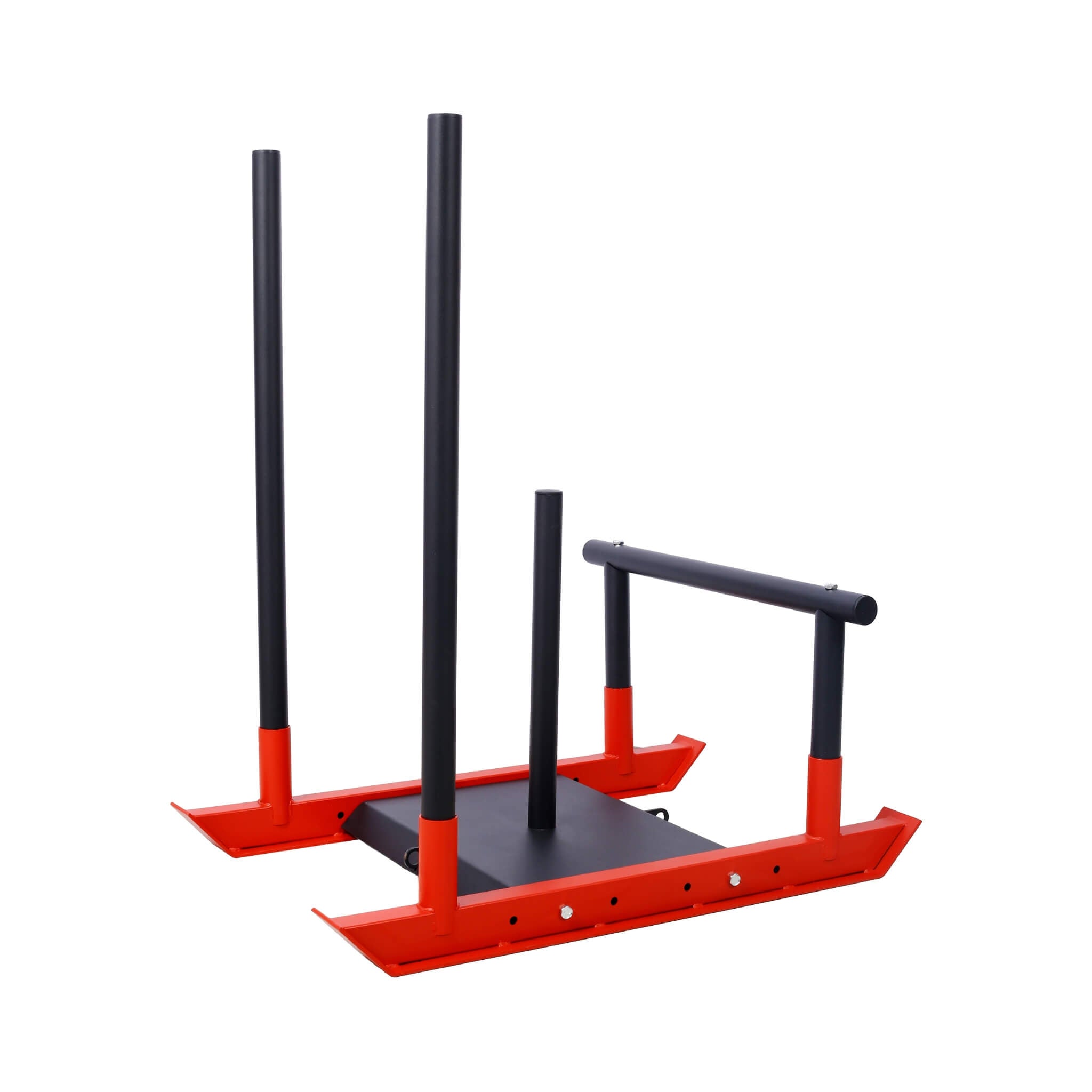 Heavy-Duty Iron Weight Strength Fitness Training Sled For Muscle Building (SAK36721)