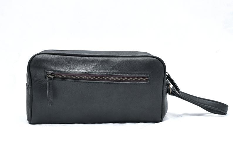 The Twin Section Toiletry- Black