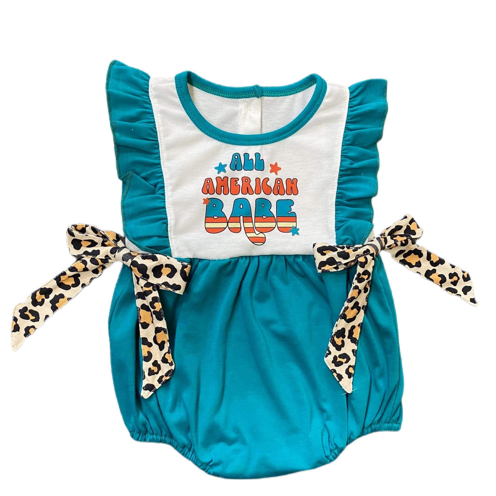 All American babe romper