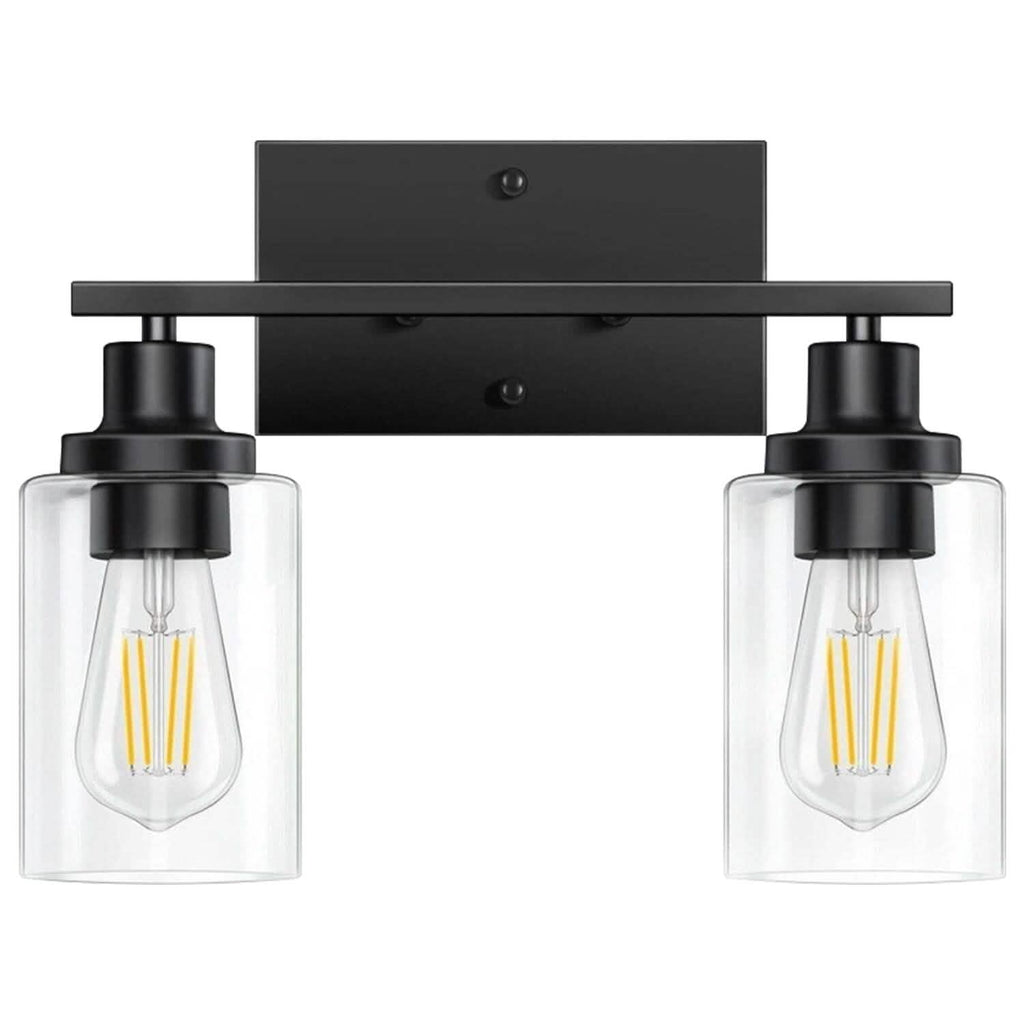 Light Wall Sconce Lighting with Clear Glass