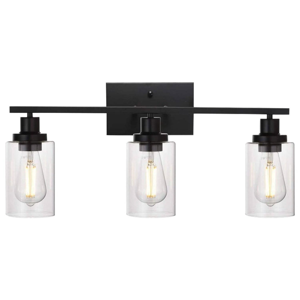Light Wall Sconce Lighting with Clear Glass