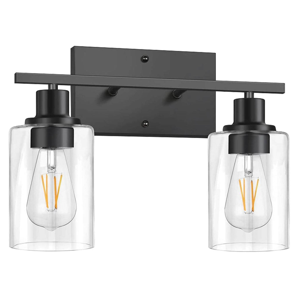 Light Wall Sconce Lighting with Clear Glass