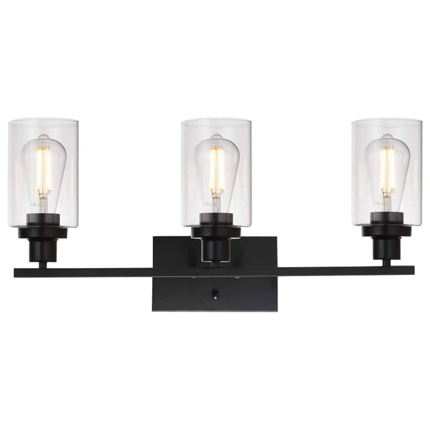 Light Wall Sconce Lighting with Clear Glass
