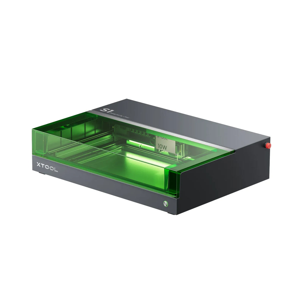 xTool S1 + 1064nm IR Laser Kit: Enclosed Diode Laser Engraver & Cutter