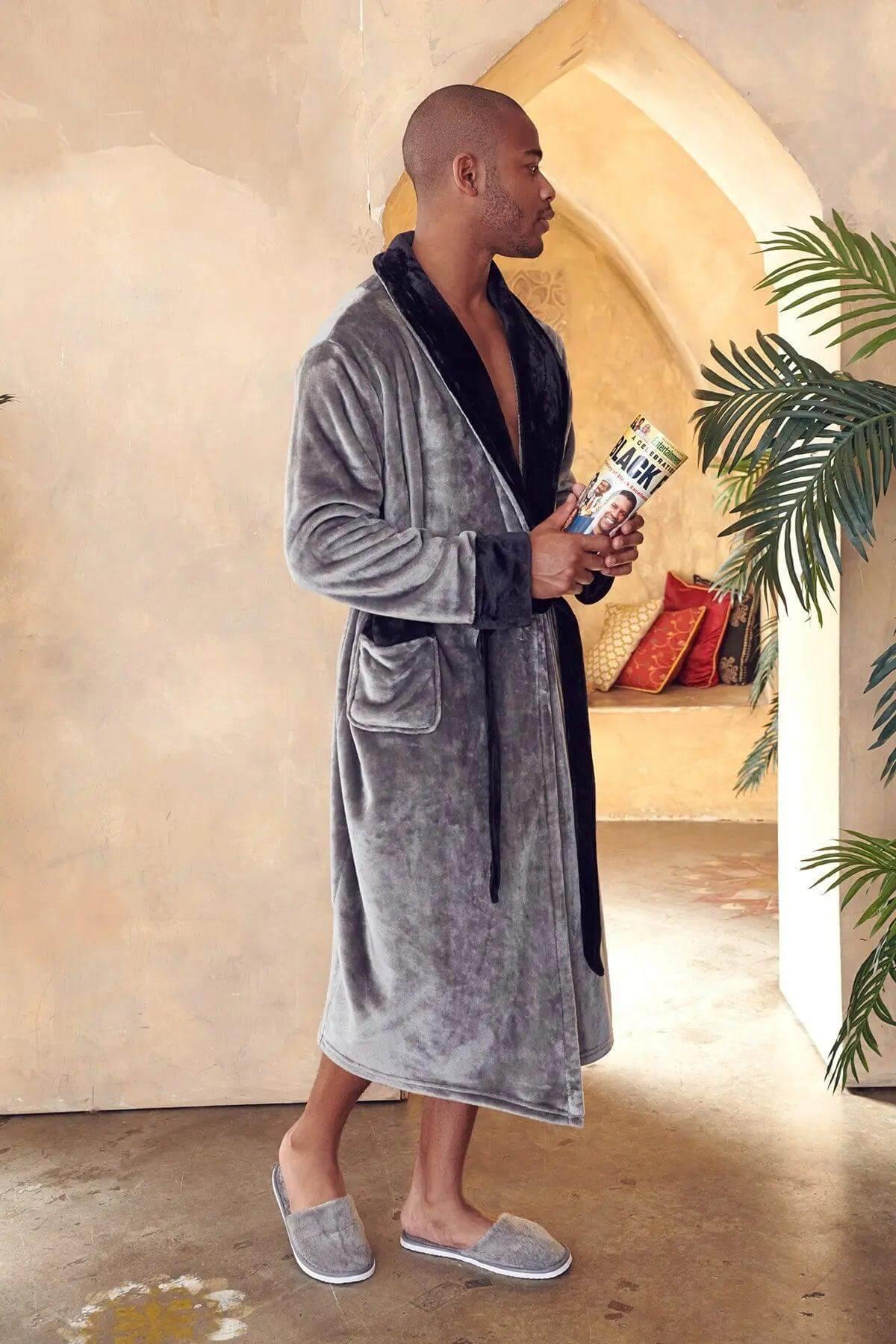 Cozy Mens Plush Robes – Built for Comfort, Designed to Last