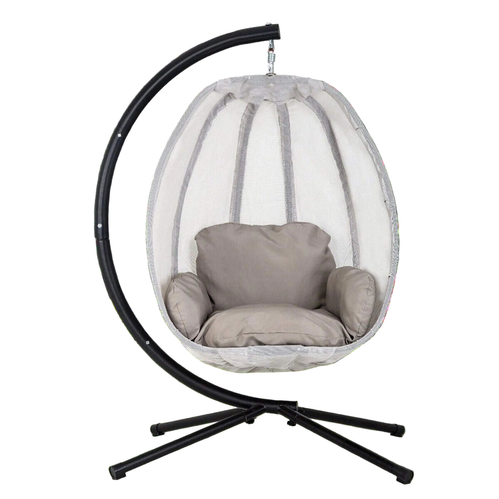 Alora Premium 70-Inch Outdoor Hammock Egg Swing Chair With Stand (SAK42317)