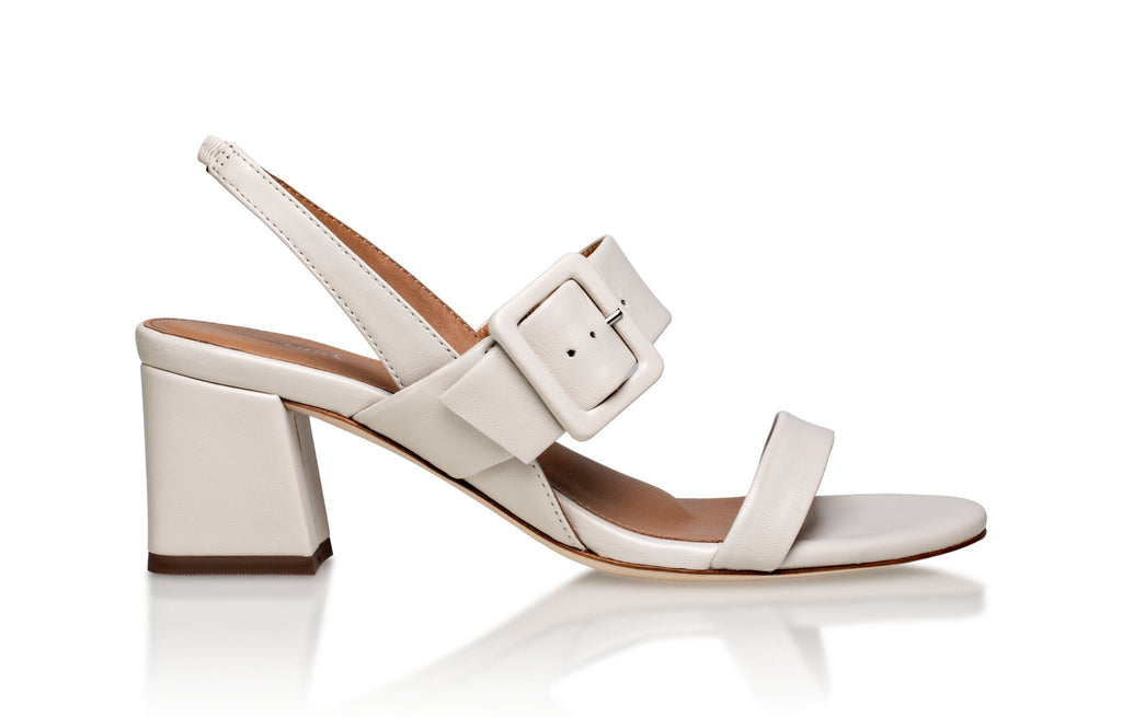 Greyson Off White Luxury Kid Nappa Sandals