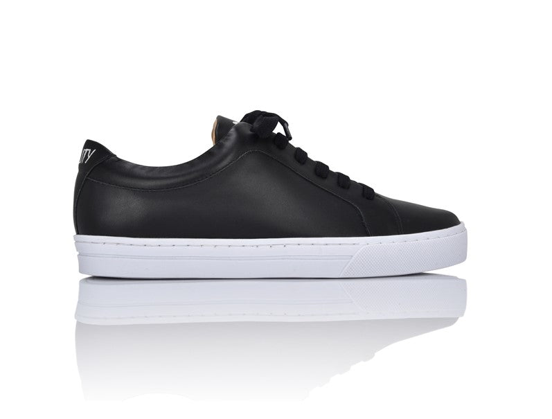 Equality Black Nappa Sneaker