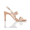 Fortune  Fawn Shimmer Suede Sandals