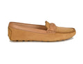 Piper Leather Driving Loafer Camel Shoes