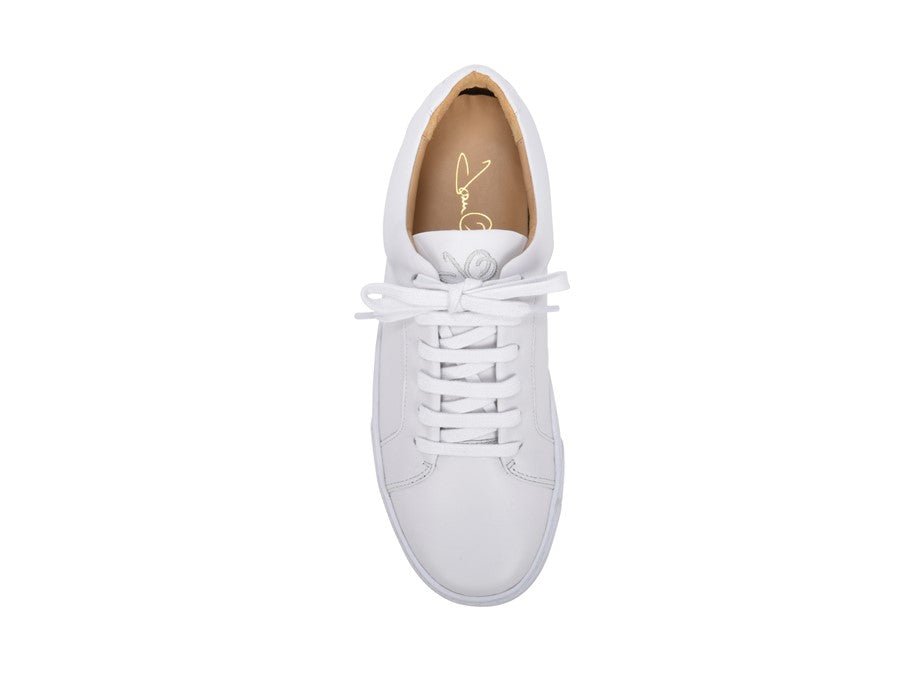 Equality White Nappa Sneakers