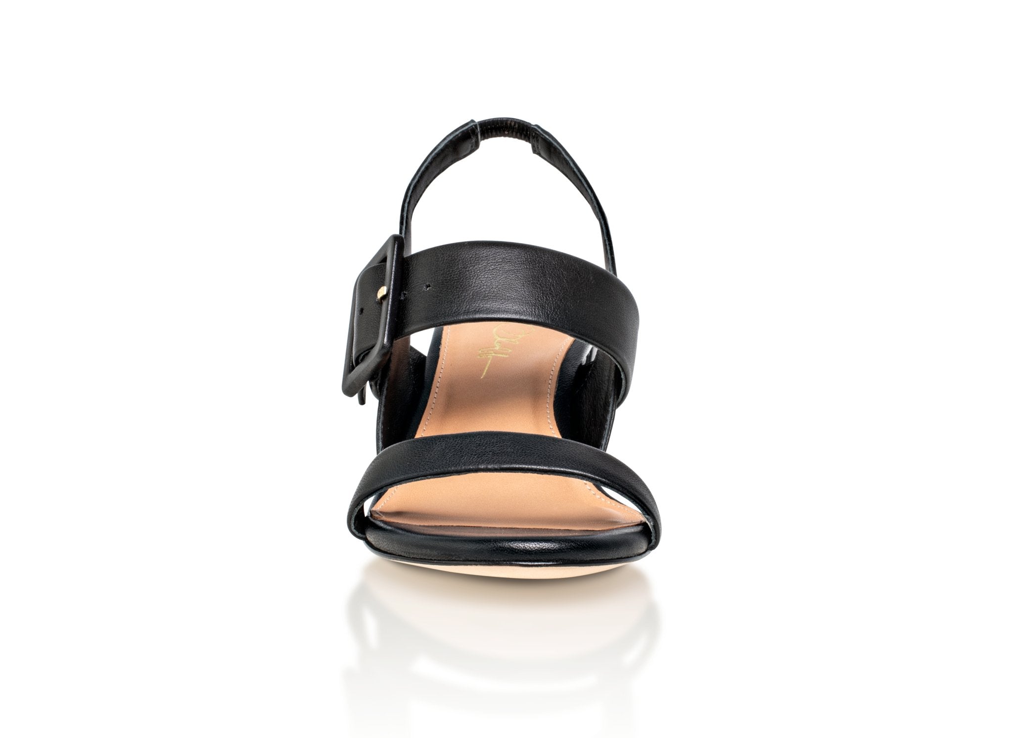 Greyson Black Luxury Kid Nappa Sandal