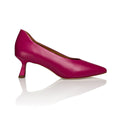 Celine Pink Nappa Kitten Heels
