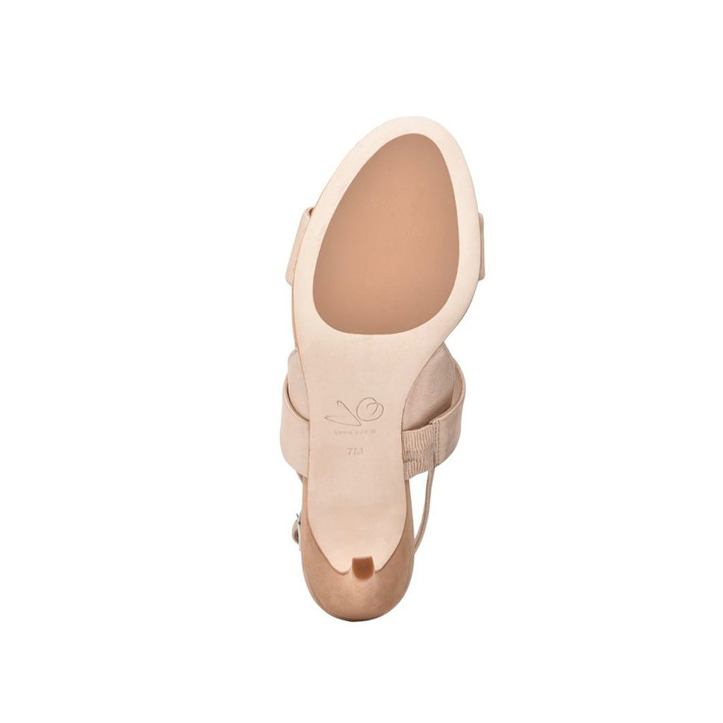 Fortune  Fawn Shimmer Suede Sandals