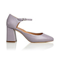 Sally Lilac Mestico Luxury Nappa Block Heels