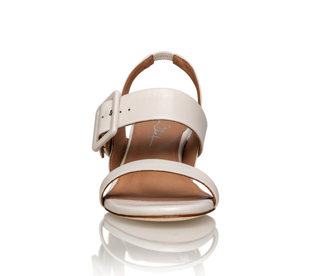 Greyson Off White Luxury Kid Nappa Sandals
