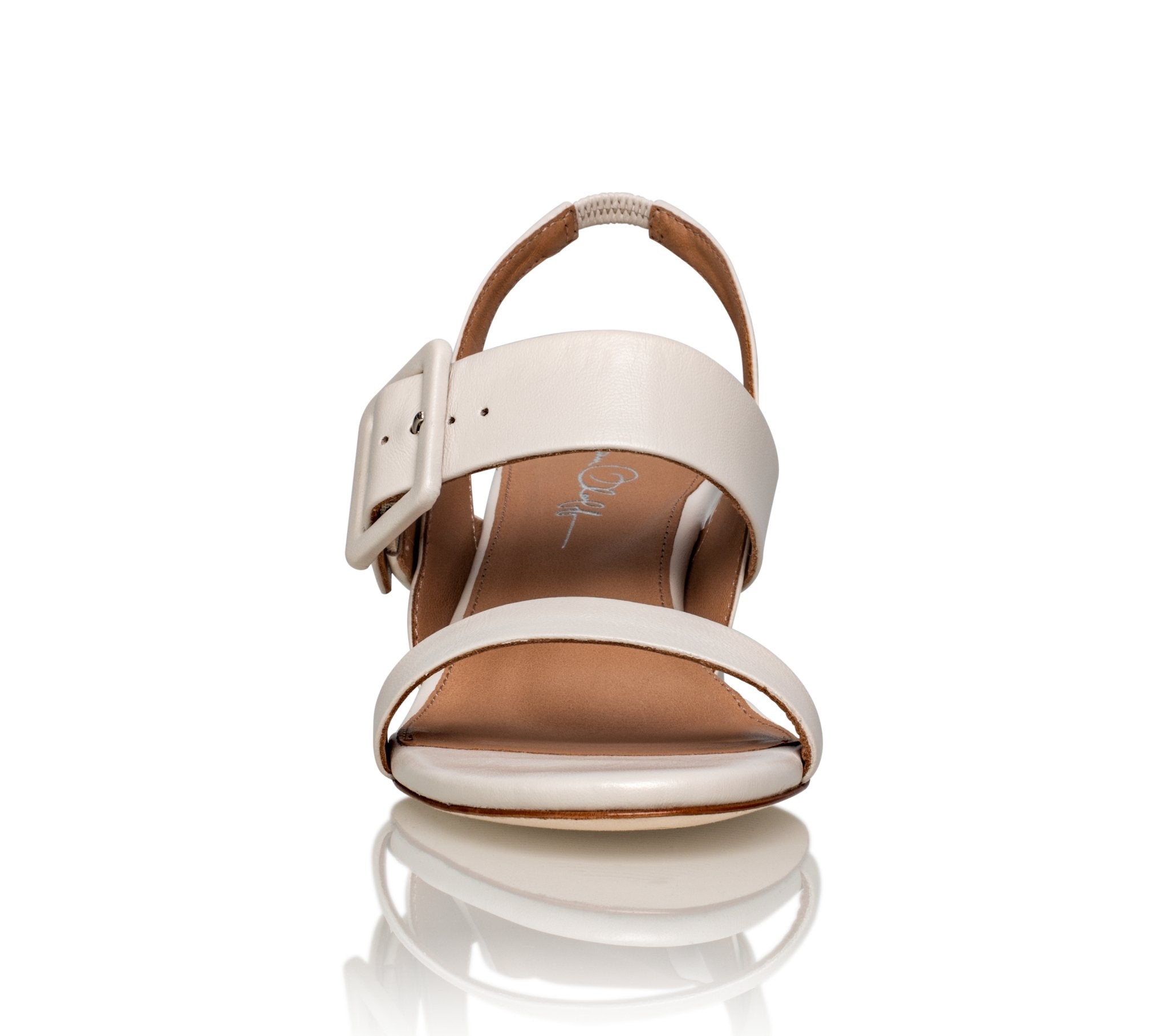 Greyson Off White Luxury Kid Nappa Sandals