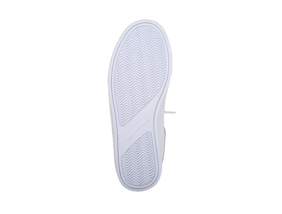 Equality White Nappa Sneakers