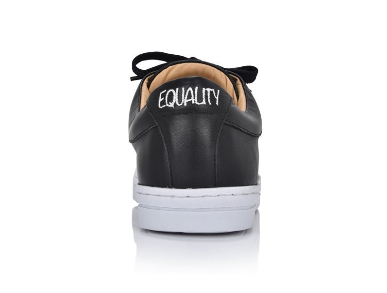 Equality Black Nappa Sneaker