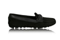 Piper Leather Driving Loafer Black
