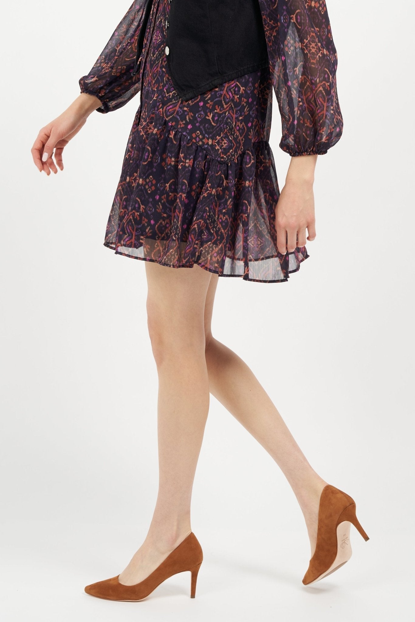 Deborah Autumn Kid Mid-Heel Pumps