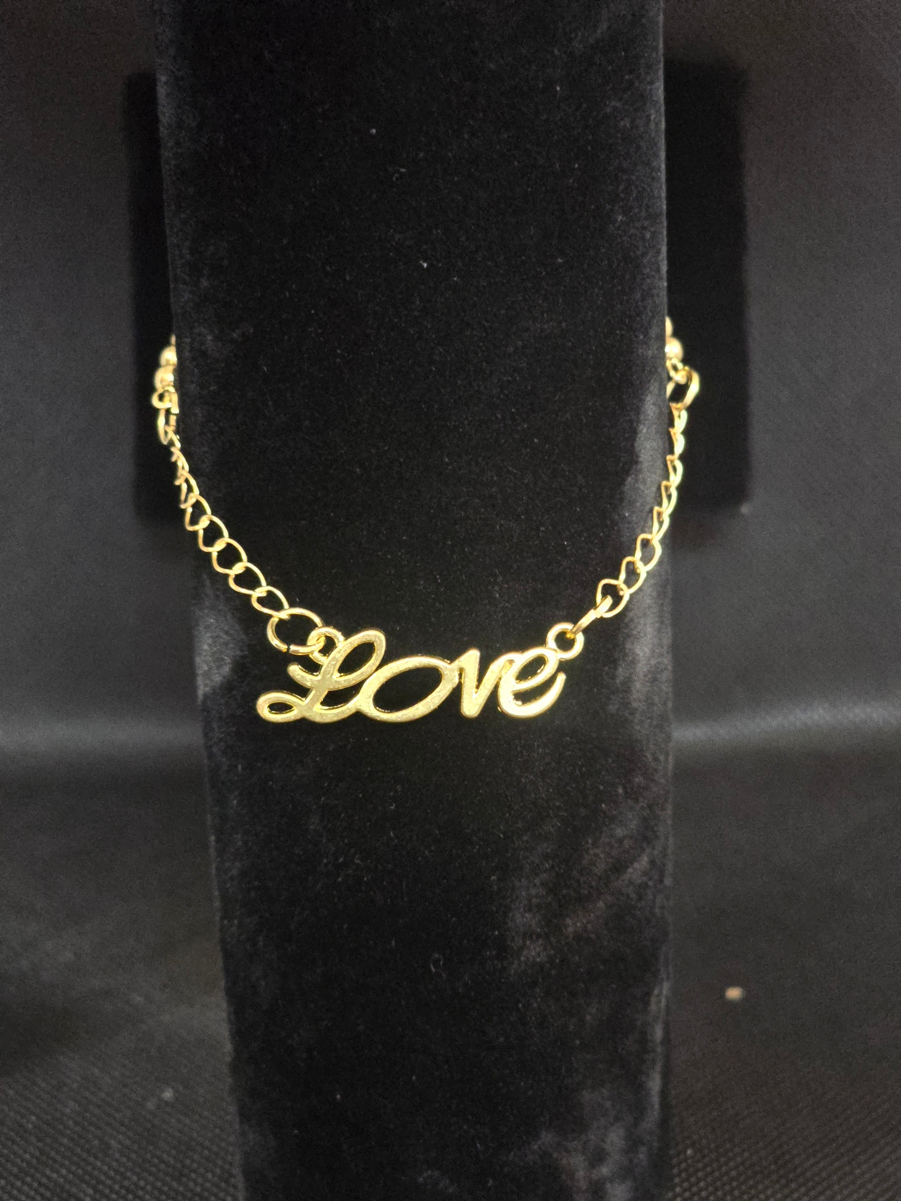 Handmade Love Bracelet | Artisan Gold Jewelry | J&C Burton Creations