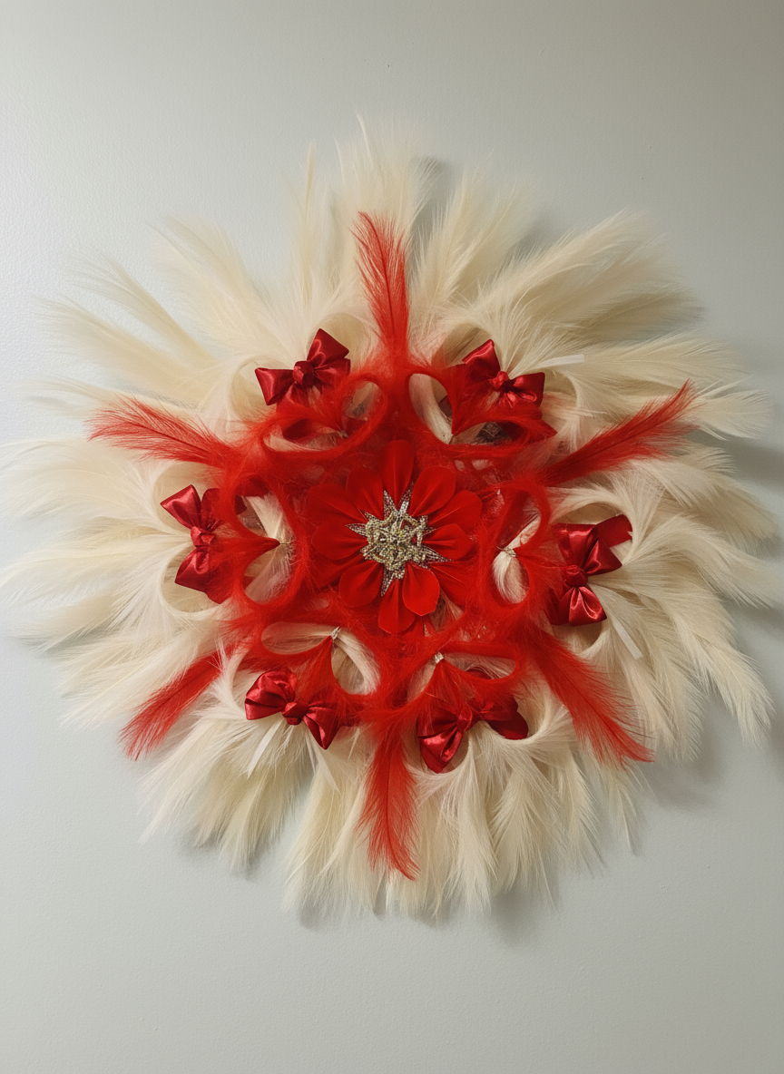 Christmas Love Wreath By Cary