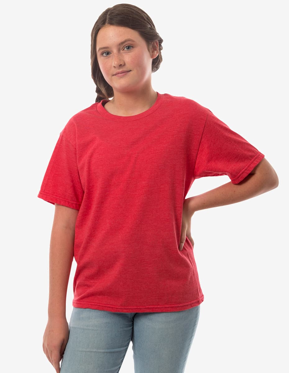 Bi-blend Youth Mega-Tee | 3250-Spectra USA