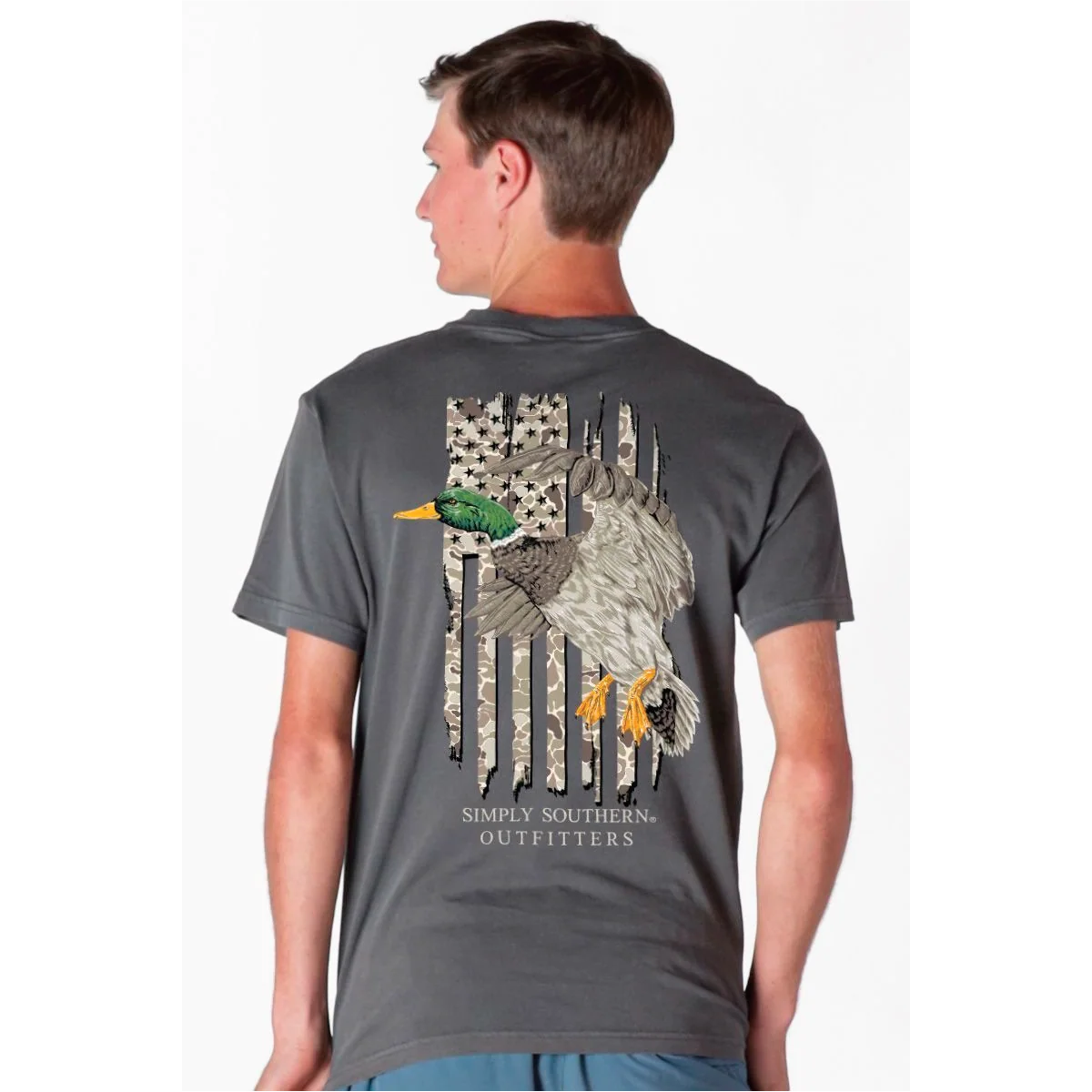 Simply Southern® Duck Camo Tee