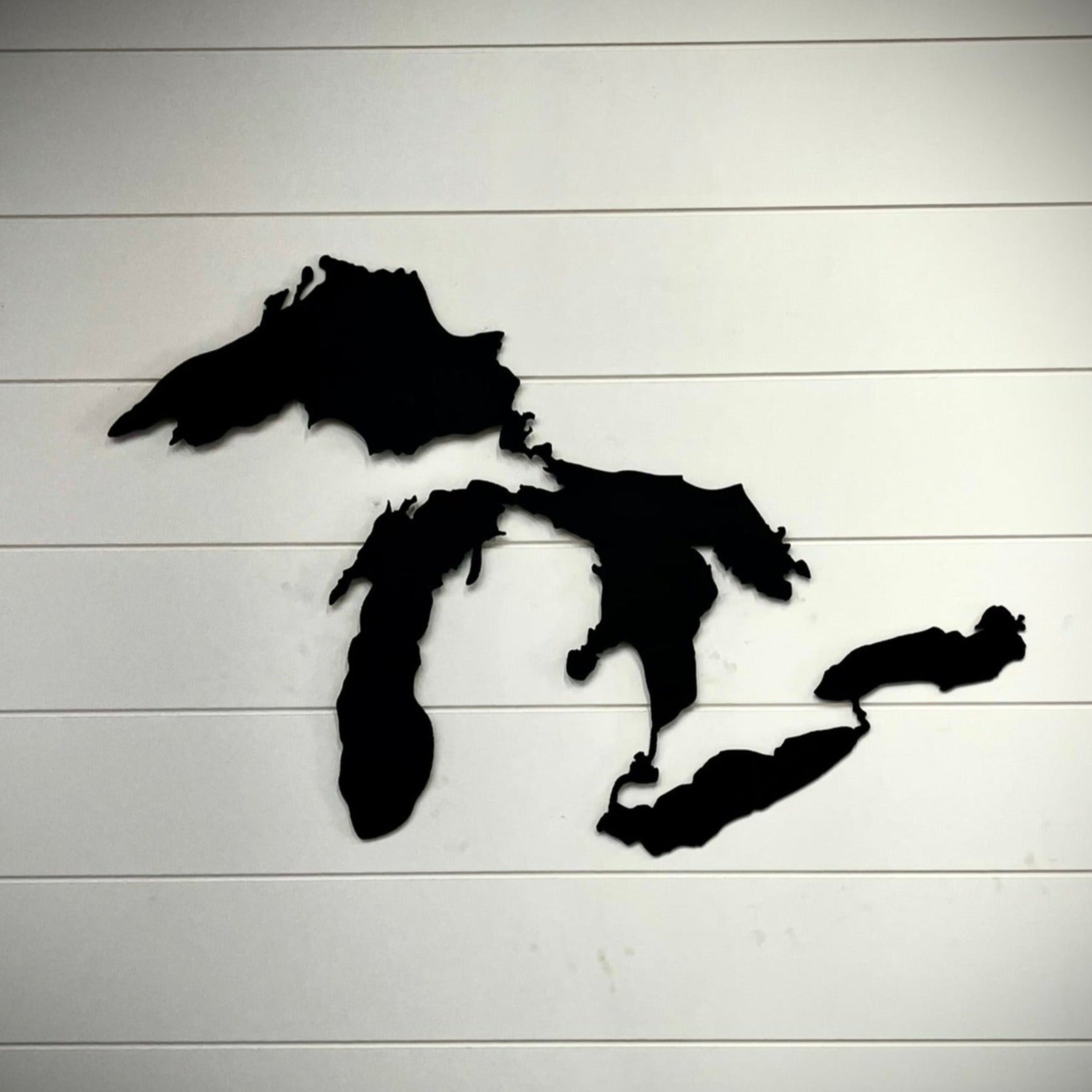 Steel Great Lakes Wall Art