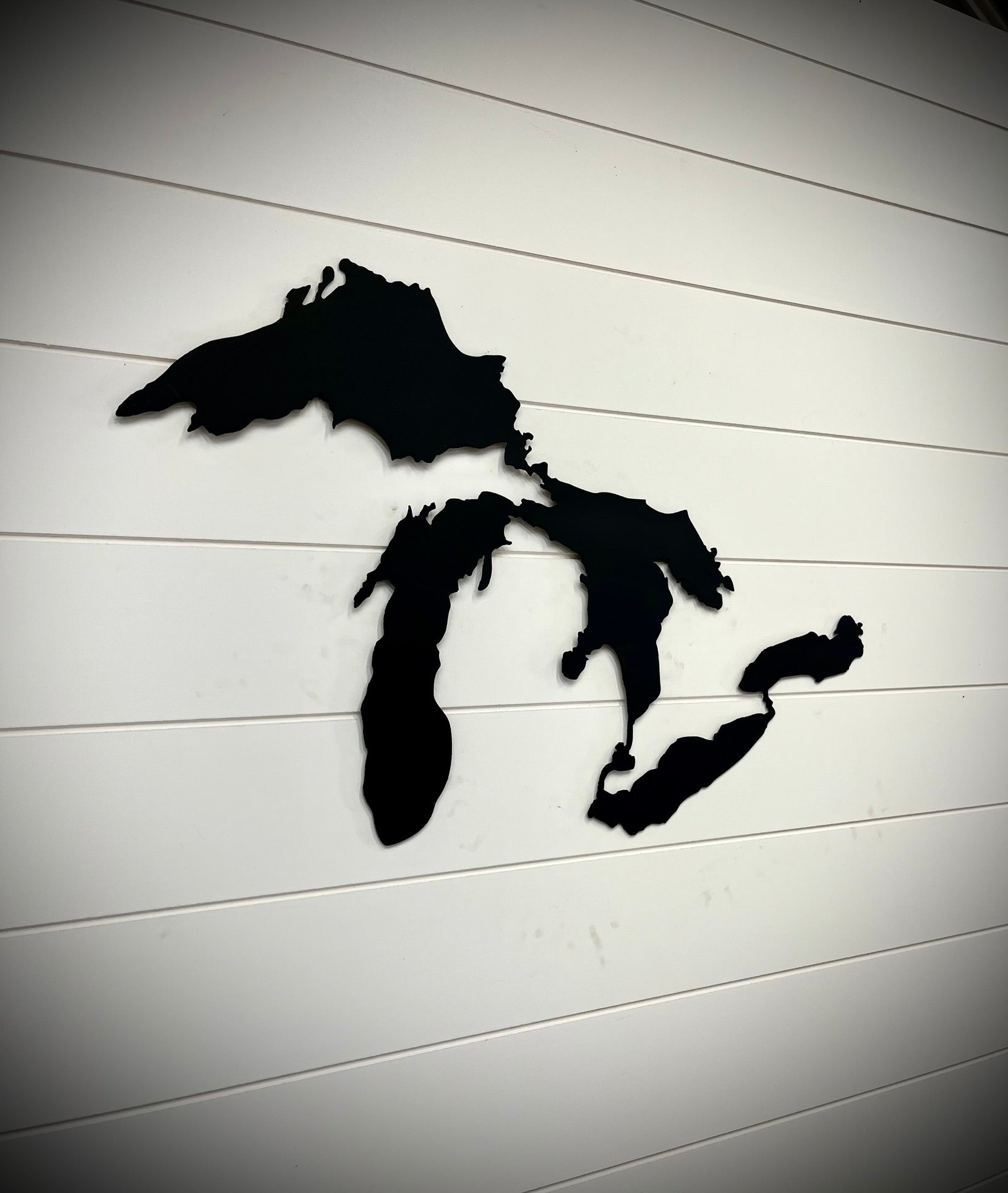 Steel Great Lakes Wall Art