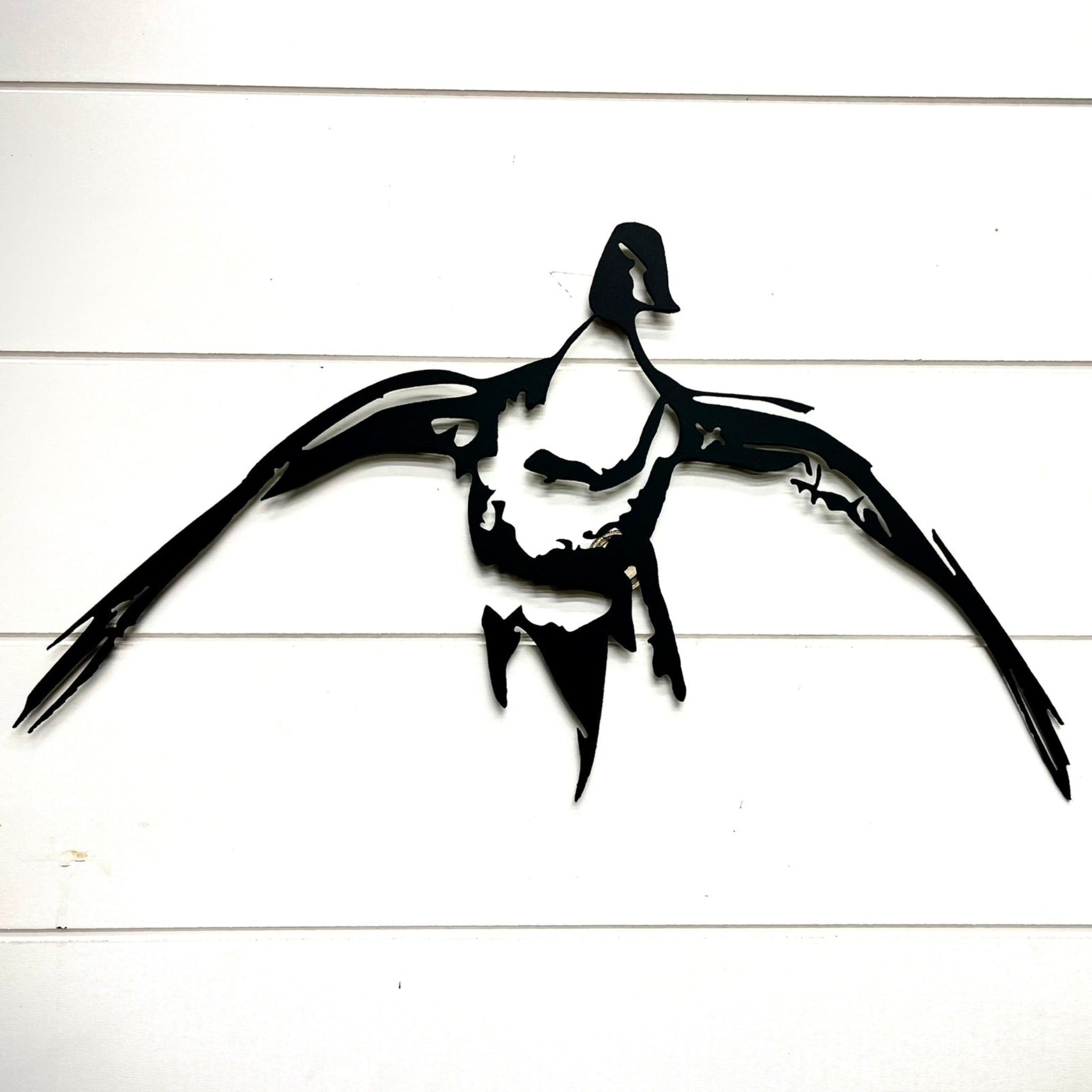 Steel Hollow Pintail Duck Incoming | Wall Art