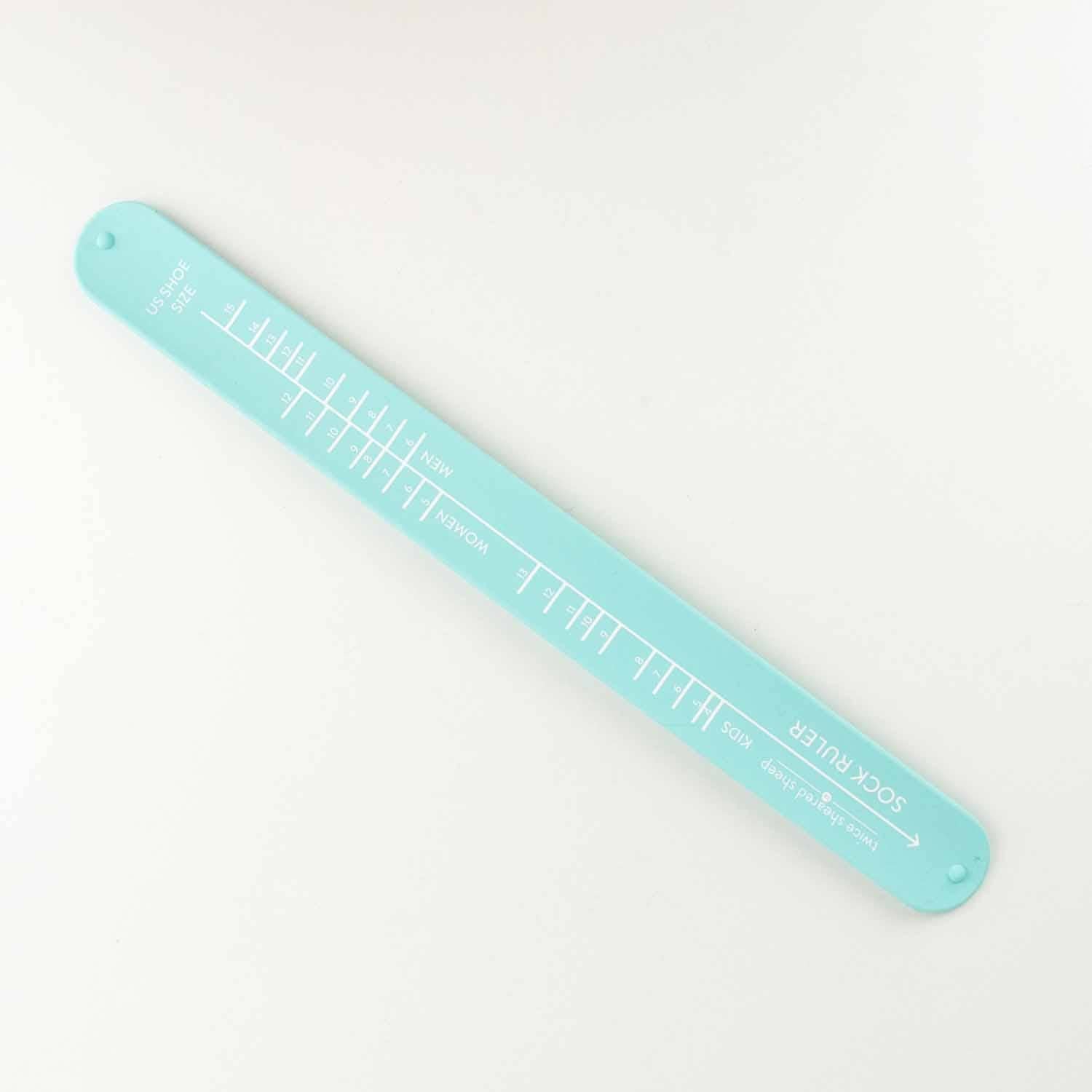Sock Ruler - Sock Sizing Ruler